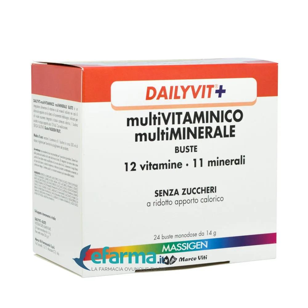 Massigen Dailyvit Integratore Multivitaminico-Multiminerale 24 Bustine