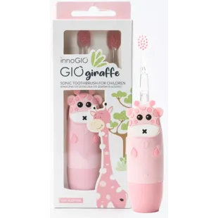 Innogio Giogiraffe Brosse à dents sonique pour enfants Rose