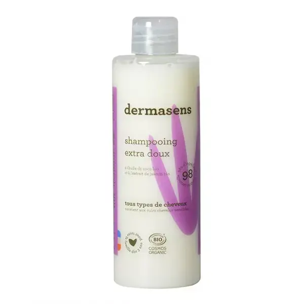 Dermasens shampooing bio extra-doux tous types de cheveux 400ml