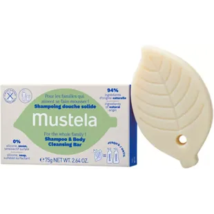 Mustela Festes Shampoo für Haar und Körper 75 g