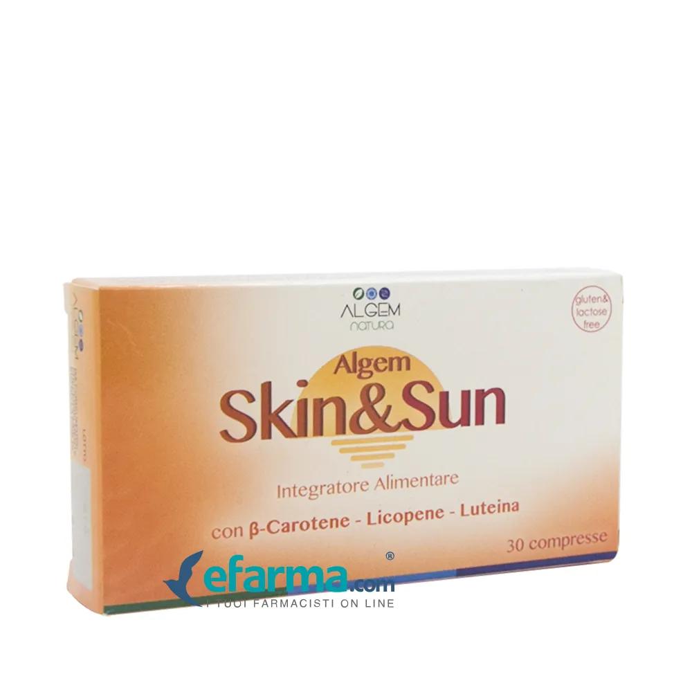 Algem Skin&Sun Integratore per Abbronzatura 30 Compresse