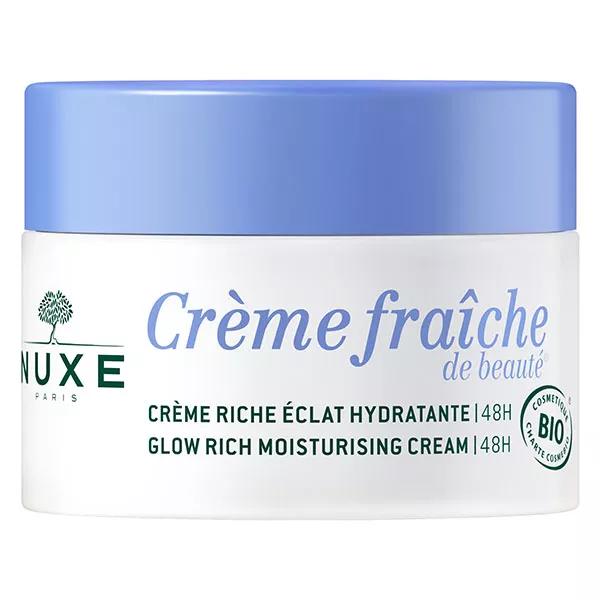 Nuxe Crème Fraîche de Beauté® Crema Rica Radiante Bio 48H 50ml