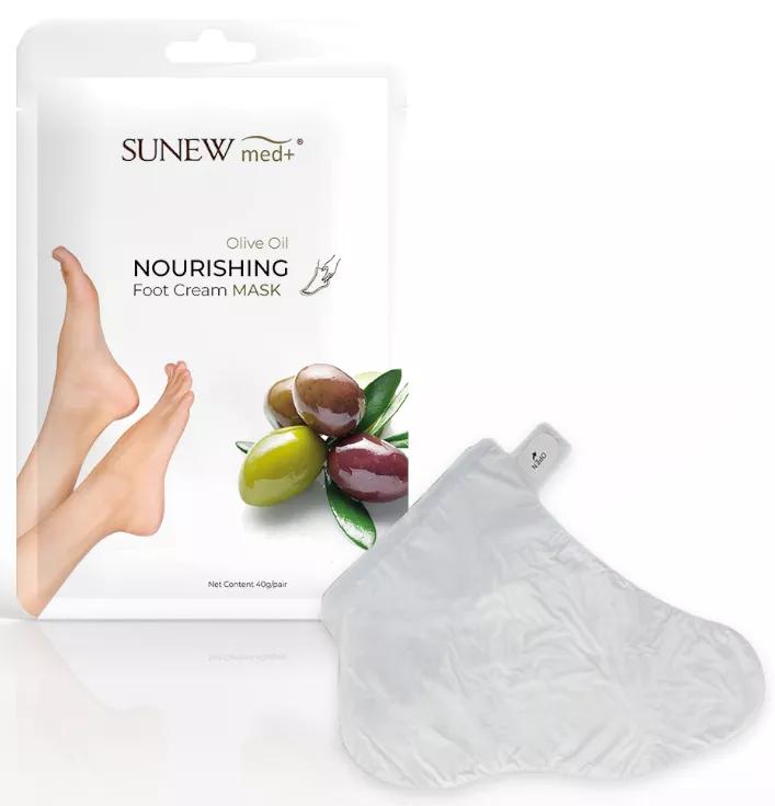 Sunewmed+ Fußmaske mit Jojobaöl und Olivenöl 60 gr