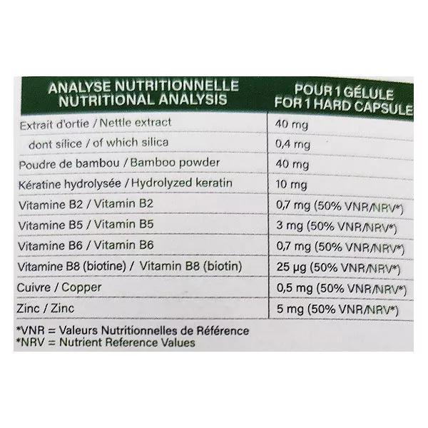 90 cápsulas de Nutrisanté Nutricap queratina vitalidad