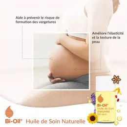 Bi-Oil Huile de Soin Naturelle Vergetures Cicatrices Idéal Grossesse 60ml