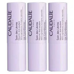 Caudalie Hydratation Soin des Lèvres Lot de 3 x 4,5g