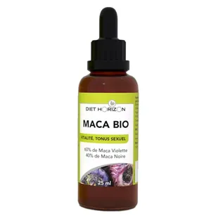 Diet Horizon MACA LIQUIDO BIOLOGICO, flacone con pipetta da 25 ml