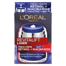 L'Oréal Paris Revitalift Laser Press-Crème Nuit Rétinol + Niacinamide 50ml