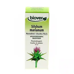 Biover Chardon Marie Silybum Marianum Teinture Bio 50ml