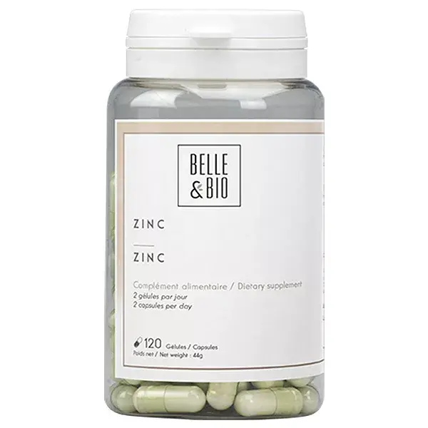 Belle & Bio Zinc 120 cápsulas blandas