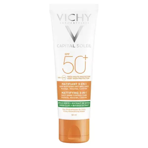 Vichy Capital Soleil Sun Care Face Cream 3 in 1 SPF50+ 50ml