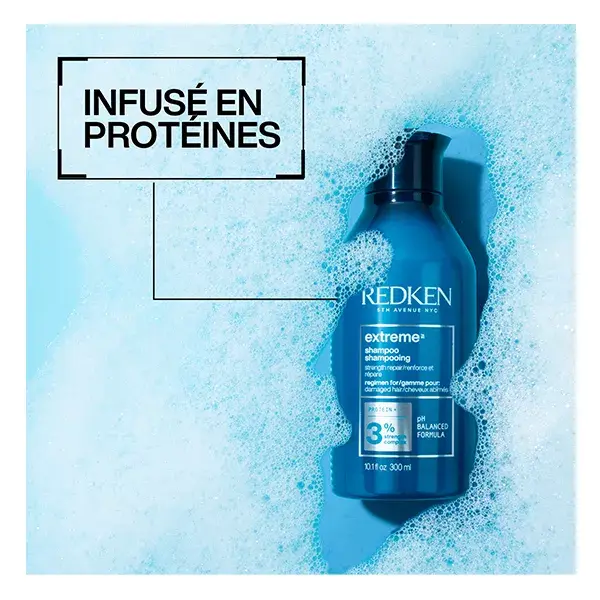 Redken Extreme Shampoing fortifiant pour cheveux abimés