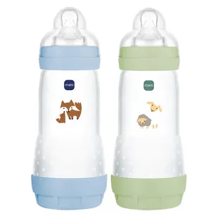 Mam Biberon Esac Oceano + Sabbia Ciuccio Flusso 3 2 x 320ml