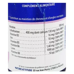 Pharm Nature Micronutrition Cheveux et Ongles 60 gélules