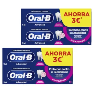 Oral-B Advanced Sensitivity Toothpaste 4x75 ml