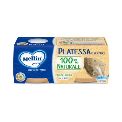 Mellin Omogeneizzato di Platessa 2 x 80 g