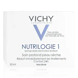 Vichy Nutrilogie 1 Soin Profond Peaux Sèches 50ml