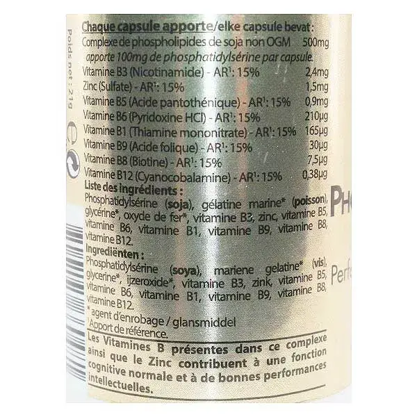 Vit'all+ Phosphatidylserine 100mg 30 capsules