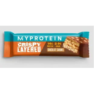Myprotein Crispy Layered Chocolate Caramel Bar 58 gr