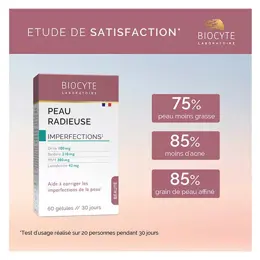 Biocyte Peau Radieuse 60 gélules