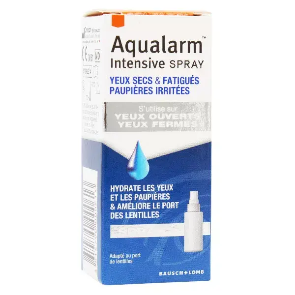 Bausch & Lomb Aqualarm Intensive Spray Yeux Secs & Fatigués 10ml