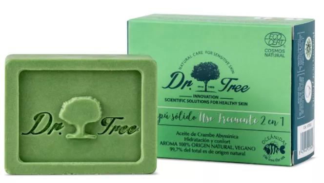 Dr. Tree Champú Sólido 2 en 1 Uso Frecuente 75 gr