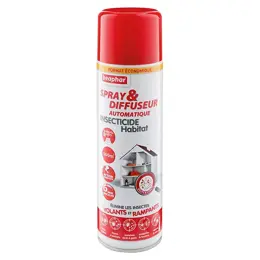 Beaphar Spray et Diffuseur Automatique Insecticide Habitat 500ml