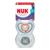 Nuk Space Night Ciuccio Fisiologico Blu Grigio +0m Lotto di 2