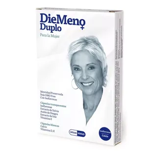 DieMeno Duplo Rico em Isoflavonas com Cálcio 60 Cápsulas