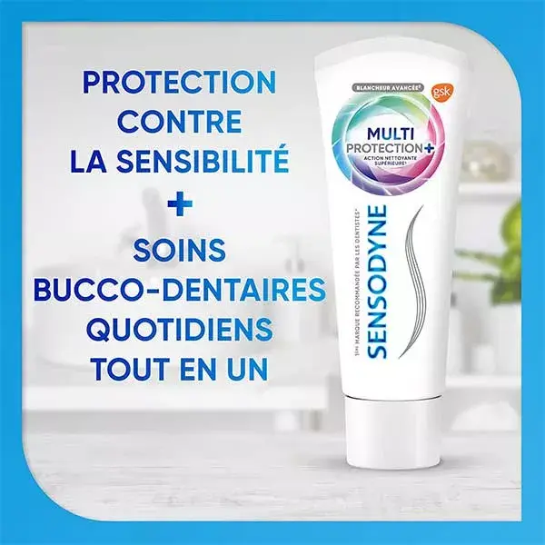 Sensodyne Dentifrice Multi Protection Blancheur 75ml