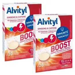 Alvityl Boost Lot de 2 x 20 comprimés