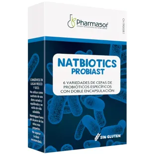 Soria Natural Pharmasor Natbiotics Probiast 10 Capsules