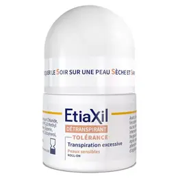 Etiaxil Détranspirant Transpiration Excessive Aisselles Tolérance Lot de 2 x 15ml