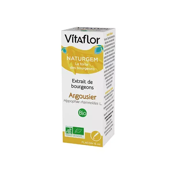 Vitaflor Extrait de Bourgeons Bio Argousier 15ml