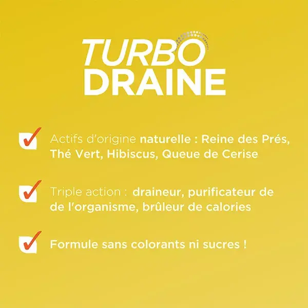 Forté Pharma TurboDraine Ananas Draineur Minceur Elimination 500mL