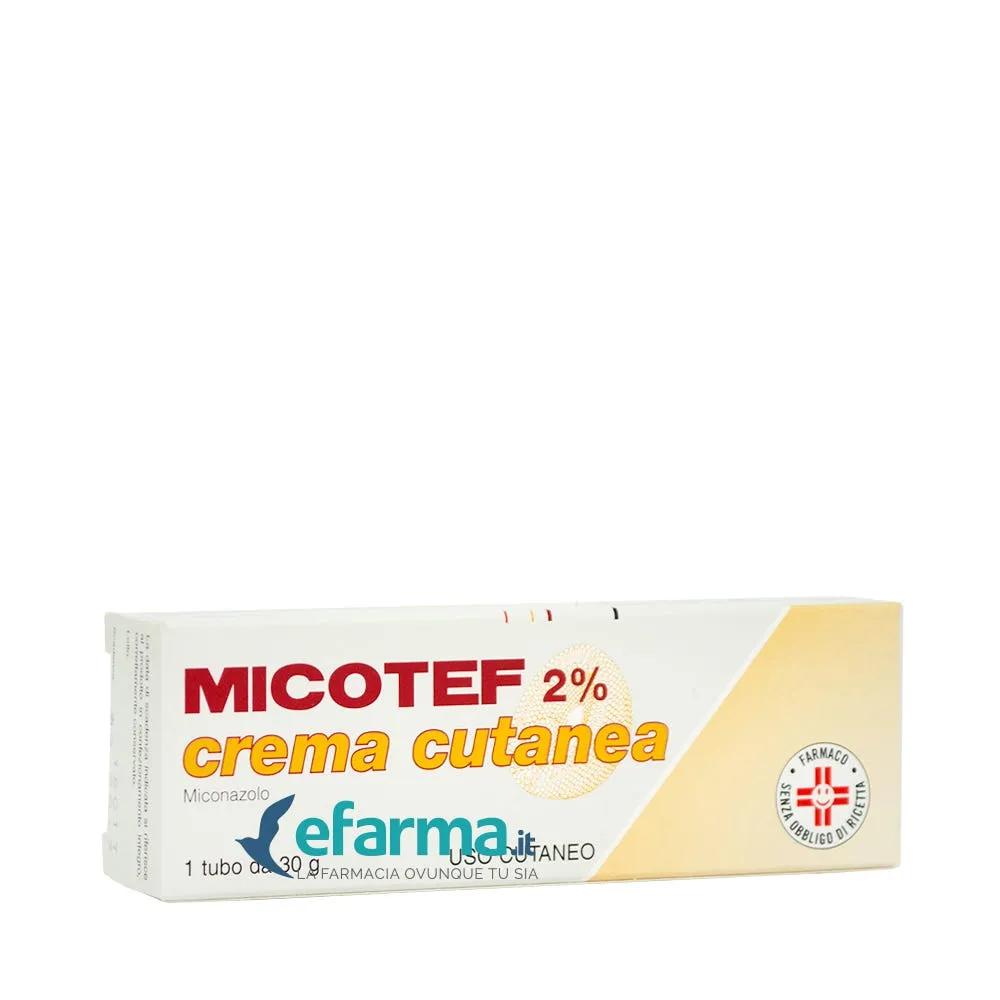 Micotef  2% Miconazolo Crema Cutanea 30g