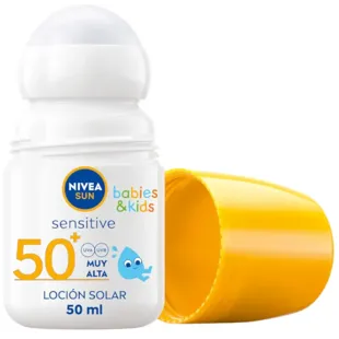 Solare Roll-On Bambini Sensibili SPF50 + Nivea Protezione Solare e Solare 50ml