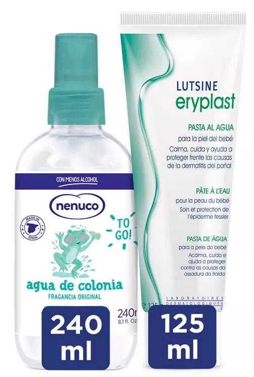 Nenuco Agua de Colonia Spray 240 ml + Eryplast Lutsine E45 Pasta al Agua 200 gr