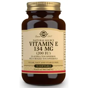 Solgar vitamin E 200 IU 4 mg 50 c soft