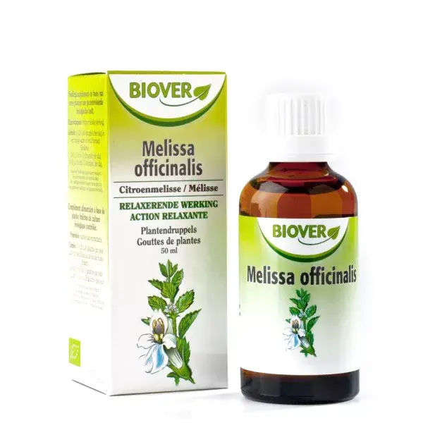 Biover Mélisse - Melissa Officinalis Teinture Bio 50ml