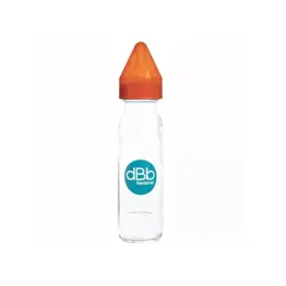 dBb Remond Biberon Régul'Air Verre Orange 240ml