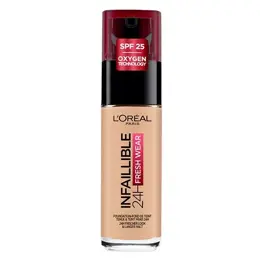 L'Oréal Paris Infaillible 24h Fresh Wear Fond de Teint Fluide N°120 Vanille 30ml