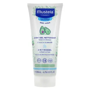 Mustela Gel Detergente 2 in 1 Pelle Normale 200ml