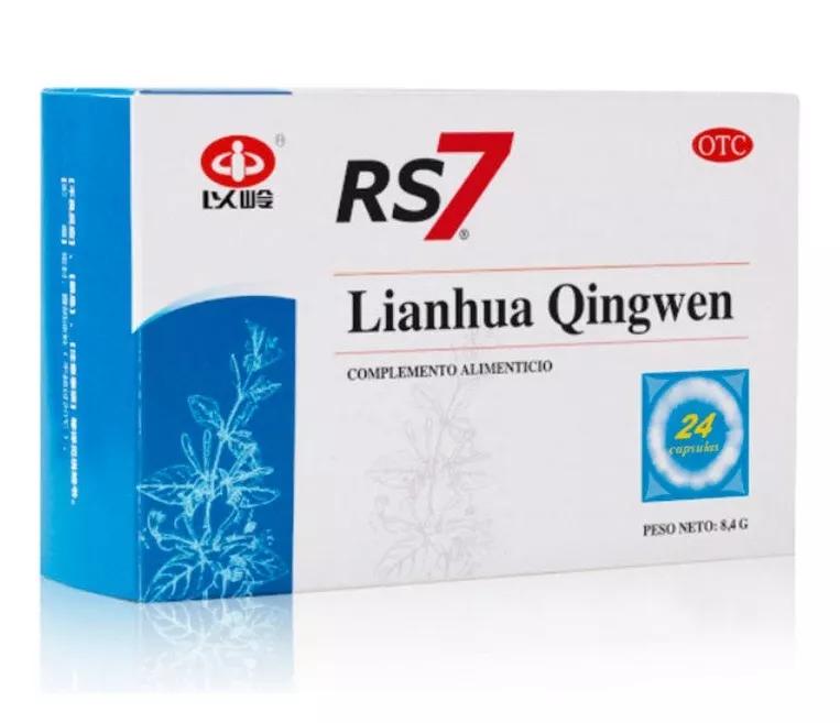 RS7 Lianhua Qingwen 24 Cápsulas