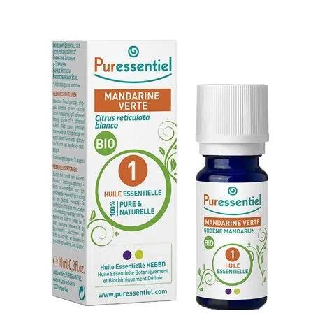 Puressentiel Olio Essenziale Mandarino Verde per il Benessere Mentale e Rilassamento 10 ml