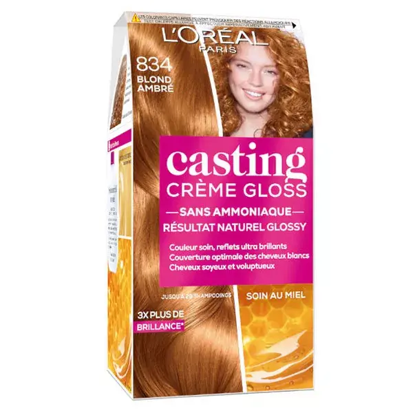 L'Oréal Casting Crème Gloss Coloration Blond Ambré 834