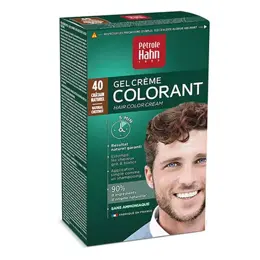 Petrole Hahn Crème Colorante Douce Sans Ammoniaque n°40 Châtain Naturel