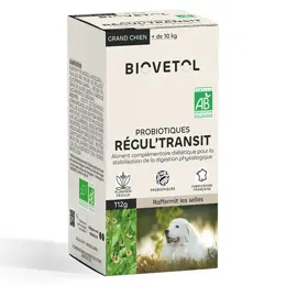 Biovetol -  Poudre Régul'Transit Bio Grand Chien >10kg - 112g