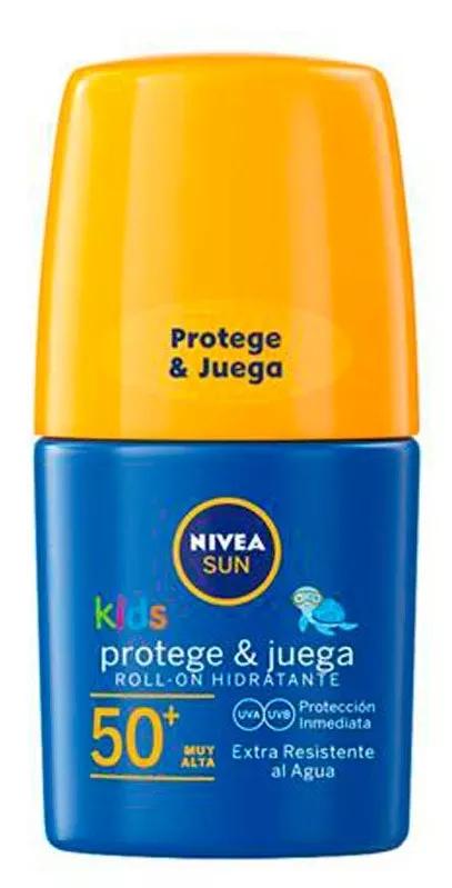 Nivea Sun Roll-On Solar Niños SPF50+ Protege y Juega 50 ml