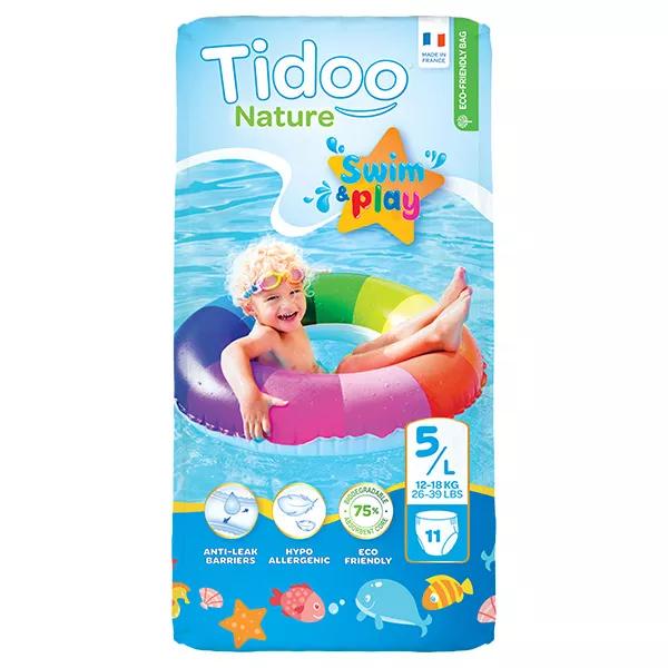 Tidoo Pañales de Baño T5  (12 - 18kg) 11 pañales